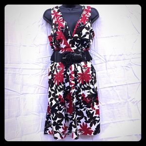 Cory P. Belted Spring Dress